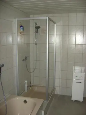 Ein Badezimmer in der Unterkunft Ferienwohnung Baur