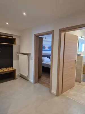 Küche/Küchenzeile in der Unterkunft Hotel Garni Kern