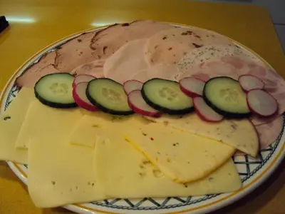 Essen in der Pension oder in der Nähe