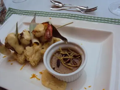Essen in der Pension oder in der Nähe