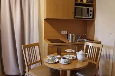 Kaffee-/Teezubehör in der Unterkunft Gästehaus Zehmerhof bei Erding