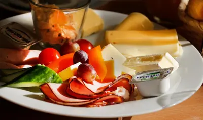 Essen im Hotel oder in der Nähe