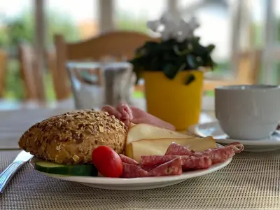 Essen im Hotel oder in der Nähe