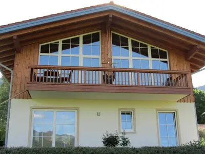 Ein Balkon oder eine Terrasse in der Unterkunft Ferienwohnung Panoramablick