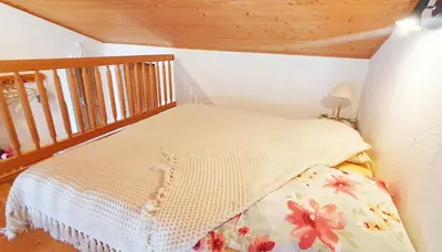 Ein Bett oder Betten in einem Zimmer der Unterkunft Steffl Martina