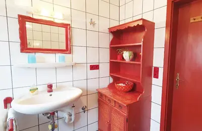 Ein Badezimmer in der Unterkunft Steffl Martina