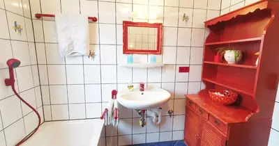 Ein Badezimmer in der Unterkunft Steffl Martina