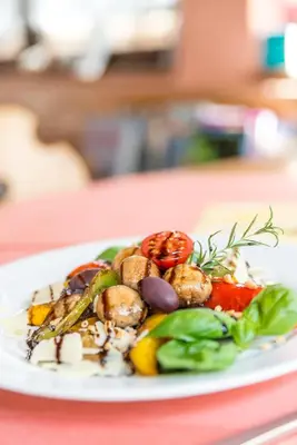 Essen in der Pension oder in der Nähe