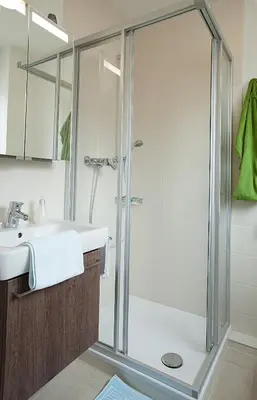Ein Badezimmer in der Unterkunft Kurhotel Weber