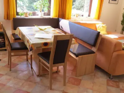 Ein Sitzbereich in der Unterkunft Eberhardt