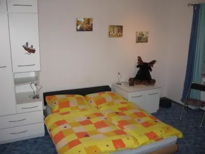 Ein Bett oder Betten in einem Zimmer der Unterkunft Eberhardt