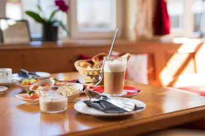 Essen im Hotel oder in der Nähe