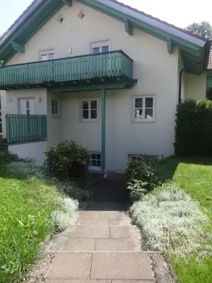Ein Garten an der Unterkunft Apartement Schönbach
