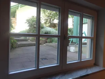 Ein Garten an der Unterkunft Apartement Schönbach