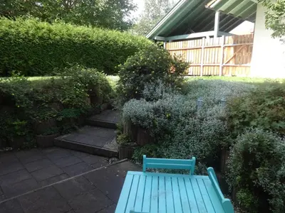 Ein Garten an der Unterkunft Apartement Schönbach