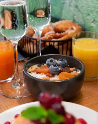 Essen im Aparthotel oder in der Nähe