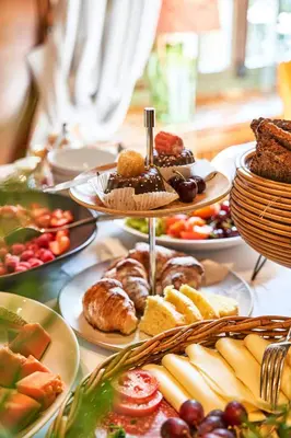 Essen im Hotel oder in der Nähe