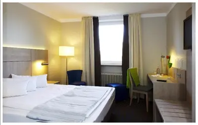 Ein Bett oder Betten in einem Zimmer der Unterkunft Stern Hotel Soller