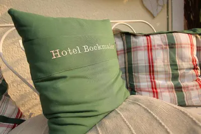 Ein Bett oder Betten in einem Zimmer der Unterkunft Hotel Bockmaier