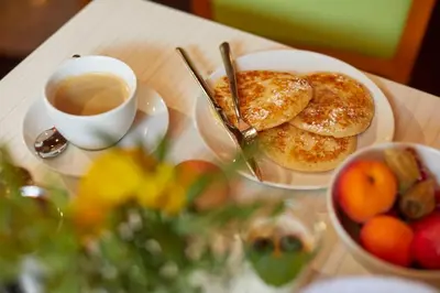 Essen im Hotel oder in der Nähe