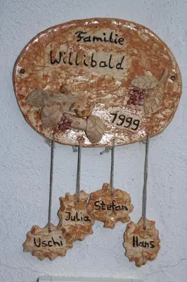 Grundriss der Unterkunft Ferienwohnung Uschi Willibald