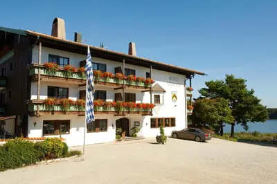 Das Gebäude in dem sich das Hotel befindet