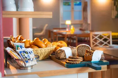 Essen im Hotel oder in der Nähe