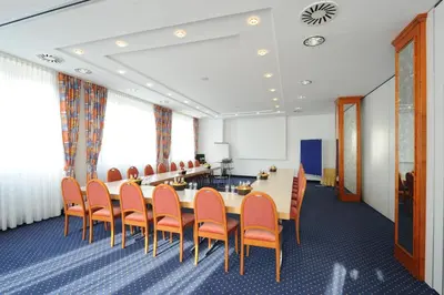 Der Geschäftsbereich oder Konferenzraum in der Unterkunft Hotel Poinger Hof