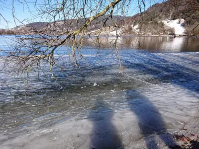 Naturlandschaft in der Nähe der Ferienwohnung