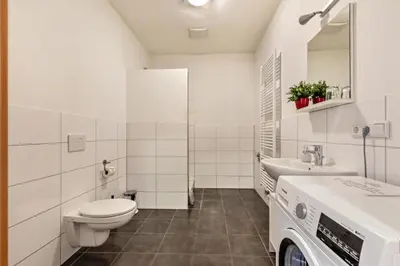 Ein Badezimmer in der Unterkunft Backerwirt - Wohnen und Schlafen