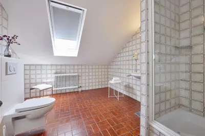 Ein Badezimmer in der Unterkunft Hotel Alter Wirth