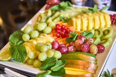 Essen im Hotel oder in der Nähe