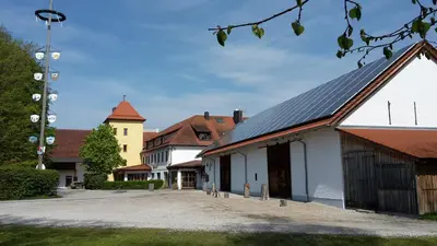 Das Gebäude in dem sich das Hotel befindet