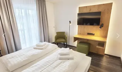 Ein Bett oder Betten in einem Zimmer der Unterkunft Waldschlößl