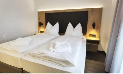 Ein Bett oder Betten in einem Zimmer der Unterkunft Waldschlößl