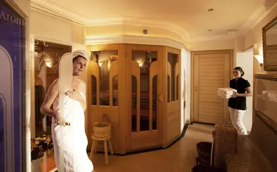 Ein Badezimmer in der Unterkunft Ferienwohnungen im Bonnschloessl