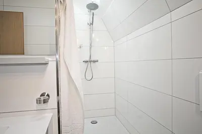 Ein Badezimmer in der Unterkunft Boardinghouse Gaimersheim
