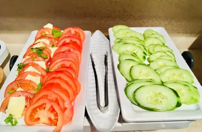 Essen im Hotel oder in der Nähe