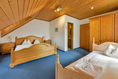 Ein Bett oder Betten in einem Zimmer der Unterkunft Landgasthof Nagerl
