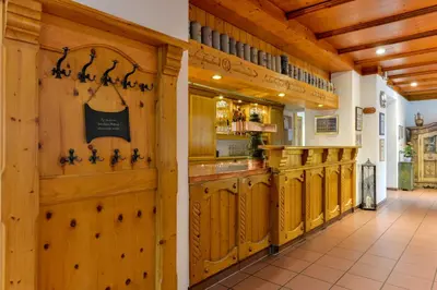 Küche/Küchenzeile in der Unterkunft Landgasthof Nagerl