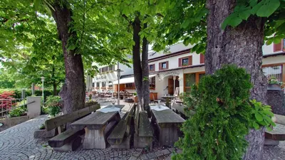 Das Gebäude in dem sich das Hotel befindet