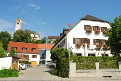 Das Gebäude in dem sich das Hotel befindet