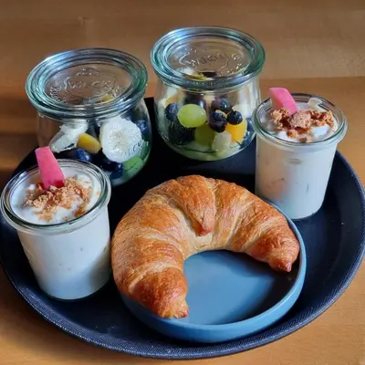 Essen im Hotel oder in der Nähe