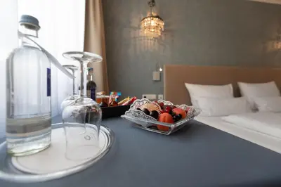 Essen im Hotel oder in der Nähe