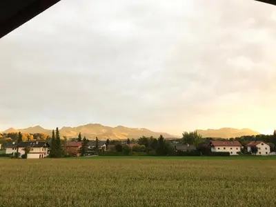Naturlandschaft in der Nähe des Privatzimmers