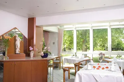 Getränke in der Unterkunft Kurhotel Kaiser