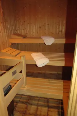 Ein Etagenbett oder Etagenbetten in einem Zimmer der Unterkunft Gästehaus Peter Wiedemann