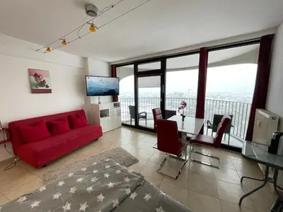 TV/Unterhaltungsangebot in der Unterkunft Hotelturm