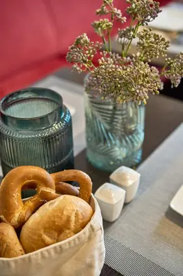 Essen im Hotel oder in der Nähe