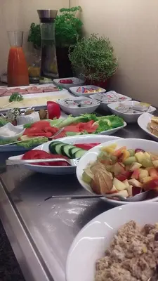 Essen im Hotel oder in der Nähe